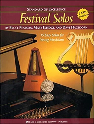 Kjos Piano Books Standard Of Excellence - Festival Solos Book/CD - Tenor Saxophone 3 Kjos Piano Books Standard Of Excellence - Festival Solos Book/CD - Tenor Saxophone