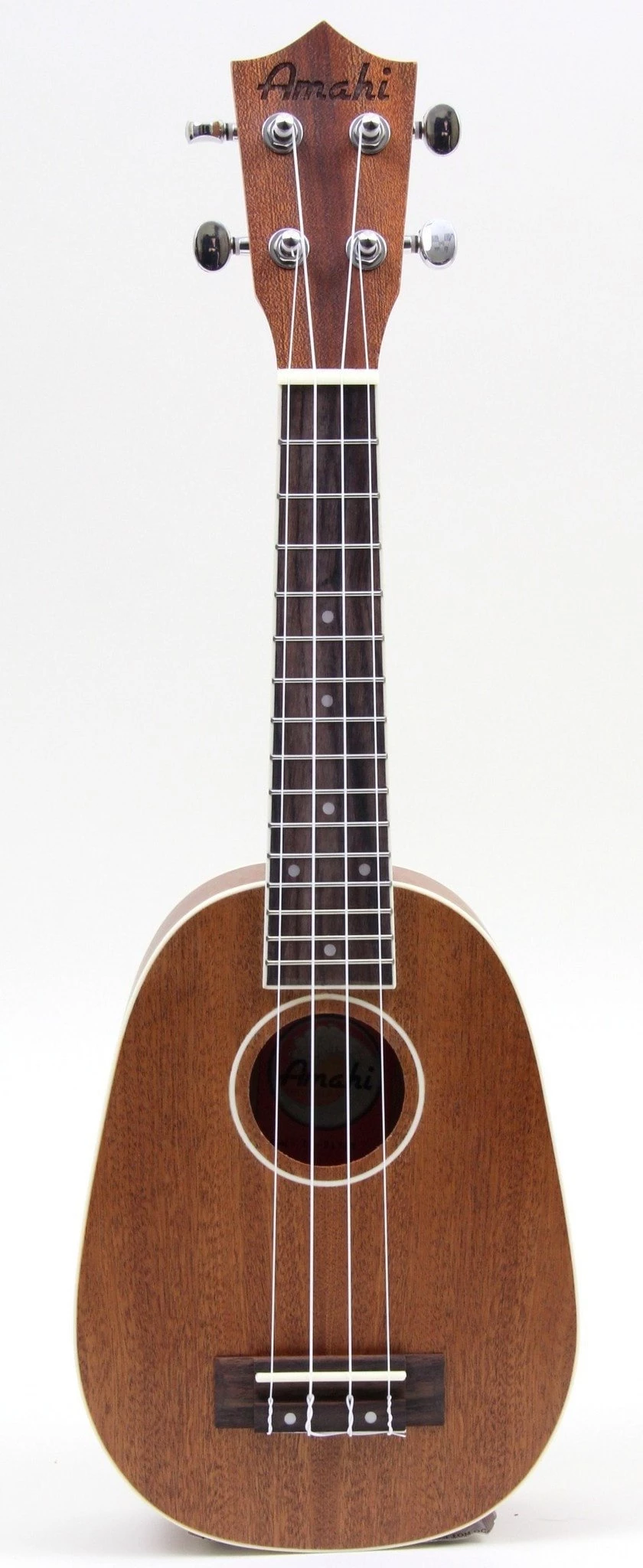 Amahi UK217 Traditional Mahogany Ukulele | Soprano Pineapple Ukuleles 3 Amahi UK217 Traditional Mahogany Ukulele | Soprano Pineapple Ukuleles