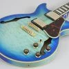 Ibanez AM93 QM Artcore Expressionist Hollow Body Guitar | Jet Blue Burst