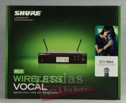 Shure BLX24R/B58 Handheld Wireless Microphone System | H9