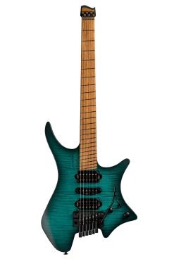 Strandberg Boden Fusion 6 Neck Thru | Trans Teal Guitar