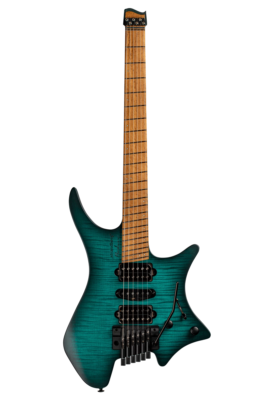 Strandberg Boden Fusion 6 Neck Thru | Trans Teal Guitar 3 Strandberg Boden Fusion 6 Neck Thru | Trans Teal Guitar