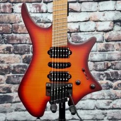 STRANDBERG BODEN FUSION 6 NECK-THRU WITH TREM | TRANS ORANGE Guitar
