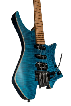 Strandberg Boden Standard 6 Electric Guitar With Tremolo | Maple Flame Blue