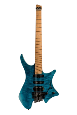 Strandberg Boden Standard 6 Electric Guitar With Tremolo | Maple Flame Blue