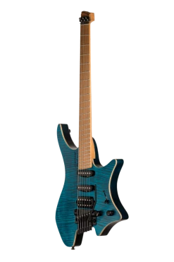 Strandberg Boden Standard 6 Electric Guitar With Tremolo | Maple Flame Blue