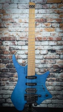 Strandberg Boden Standard 6 Electric Guitar With Tremolo | Maple Flame Blue