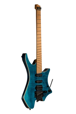 Strandberg Boden Standard 6 Electric Guitar With Tremolo | Maple Flame Blue