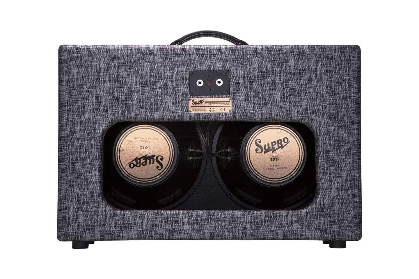 Guitar Amplifiers Supro 1799 Black Magick 2x12" Extension Cabinet 5 Guitar Amplifiers Supro 1799 Black Magick 2x12" Extension Cabinet