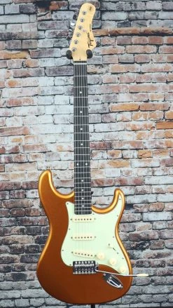 Tagima TG-500 Electric Guitar | Metallic Gold Yellow