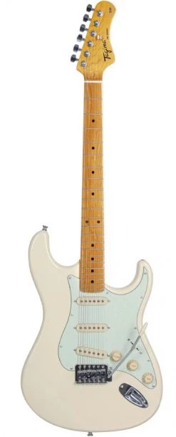 Tagima TG-530 Strat Style Electric Guitar | Vintage White