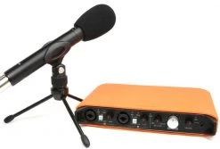 Tascam IXR TrackPack USB Recording Interface Bundle Studio/Recording