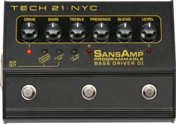 Effects Tech 21 SansAmp Programmable Bass Driver