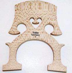 Harris Teller Teller Cello Bridge 1/2 Size Orchestra / Strings