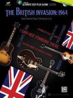 Alfred Publishing The British Invasion | Ultimate Easy Guitar Play-Along Guitar Books