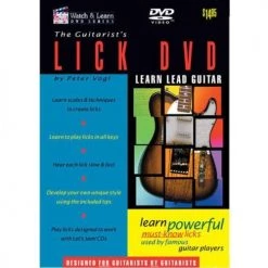 The Guitarist's Lick DVD | Watch & Learn Guitar Books