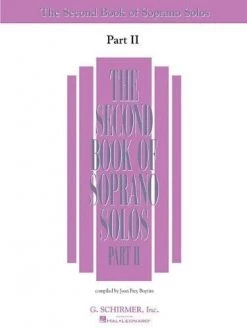 Hal Leonard The Second Book Of Soprano Solos | Part II Vocal Books
