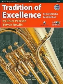 Neil A. Kjos Method Books Tradition Of Excellence Book 1 - Baritone T.C.