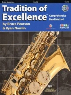 Neil A. Kjos Method Books Tradition Of Excellence Book 2 - Alto Saxophone