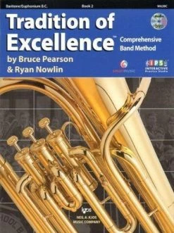 Neil A. Kjos Method Books Tradition Of Excellence Book 2 - Baritone B.C.