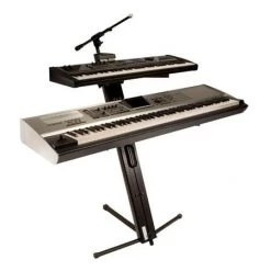 Keyboard Accessories Ultimate Support Apex AX-48 Plus Dual Keyboard Stand *Open Box*