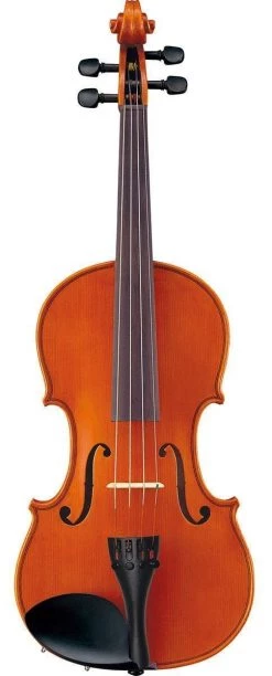 Upgraded Yamaha Acoustic Student Violin Outfit Dominant Strings, Cordura-covered Case