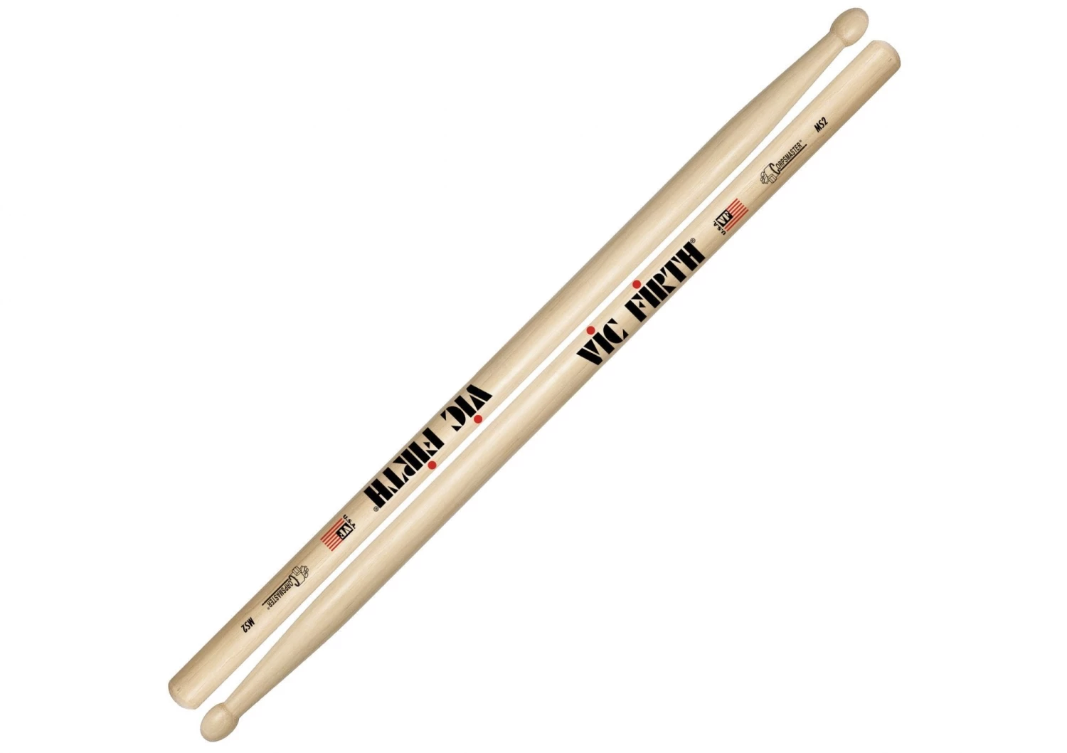 Vic Firth MS2 Corpsmaster Marching Drumsticks 3 Vic Firth MS2 Corpsmaster Marching Drumsticks