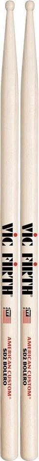 Vic Firth SD2 American Custom Bolero Wood Tip Drum Sticks | Maple
