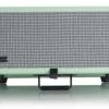 Gator Vintage Amp Vibe Rack Case, 3U Seafoam Green Portable Racks