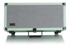 Gator Vintage Amp Vibe Rack Case, 3U Seafoam Green Portable Racks