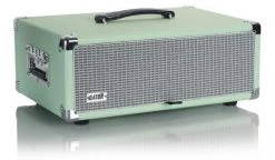 Gator Vintage Amp Vibe Rack Case, 3U Seafoam Green Portable Racks