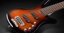 Warwick RockBass Corvette Classic 5 Bass Guitar | Almond Sunburst