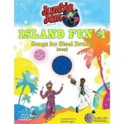 World Percussin World Percussion Jumbie Jam Island Fun #1 Steel Drum Songbook Drum Books