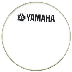 Yamaha 22" Smooth White Ambassador Marching Bass Head | DHBR1222 Drumheads
