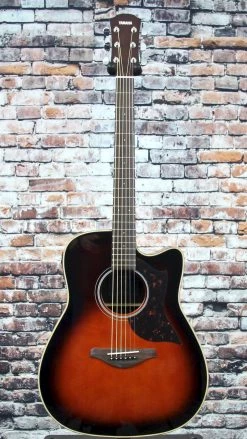 Yamaha A1R Acoustic Electric Guitar | A1RTBS