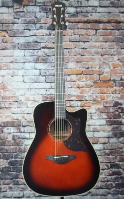 Yamaha A3M ARE Acosutic Electric Guitar | Tobacco Brown Sunburst