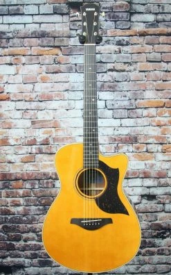 Yamaha AC5M VN Acoustic Electric Guitar | Vintage Natural