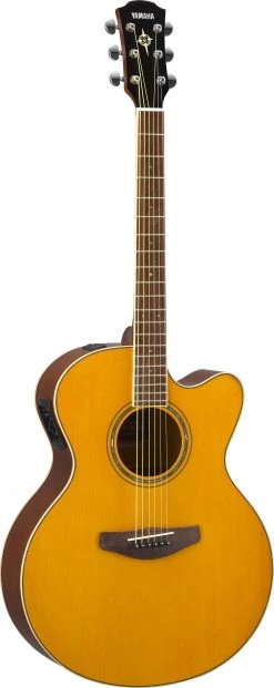 Yamaha CPX600 Jumbo Acoustic Electric Guitar | Vintage Tint