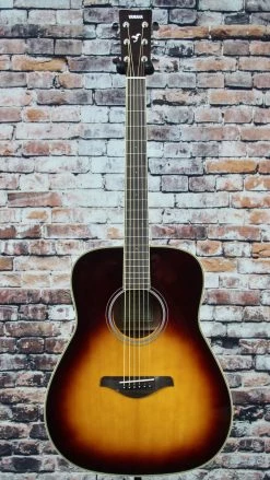 Yamaha FG-TA Transacoustic Guitar | Brown Sunburst