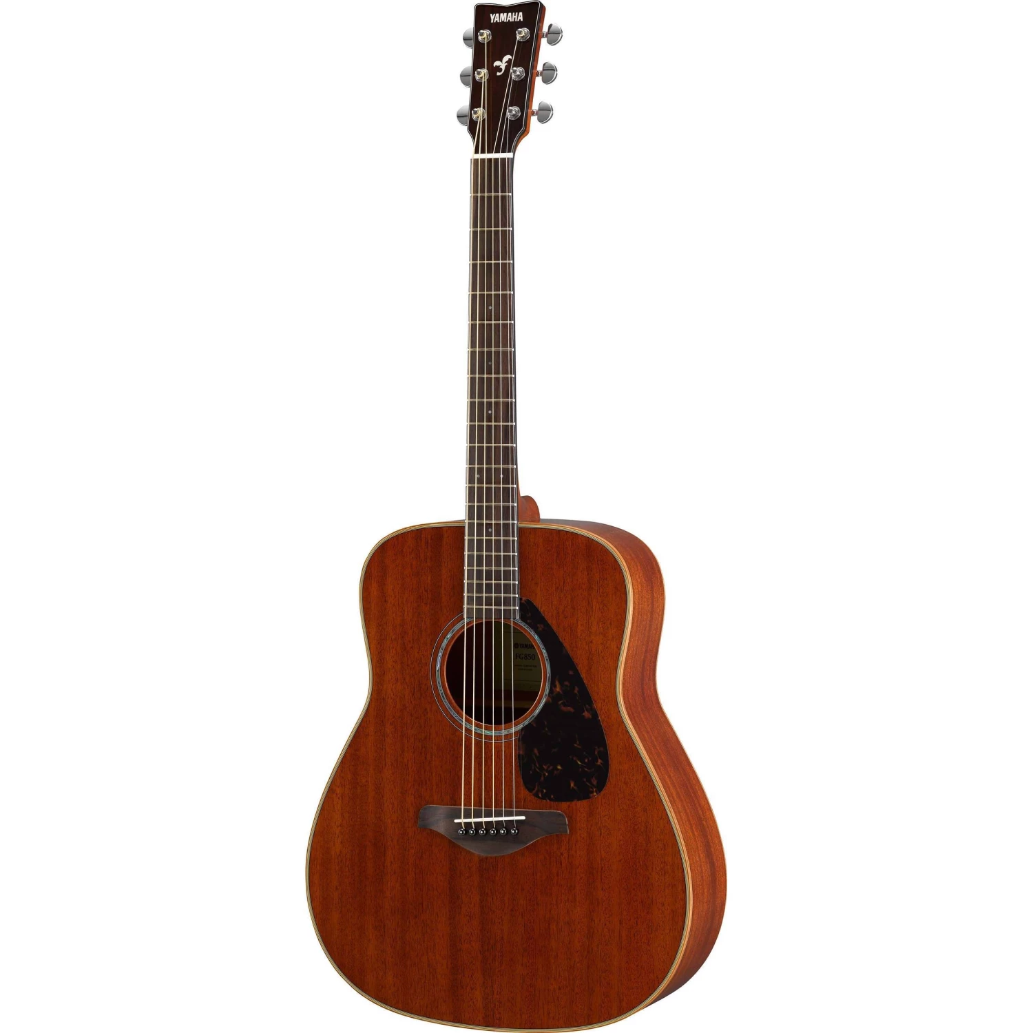 Yamaha FG850 Natural Folk Acoustic Guitar | Solid Mahogany Top 3 Yamaha FG850 Natural Folk Acoustic Guitar | Solid Mahogany Top