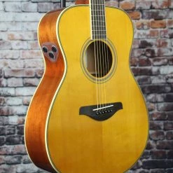 Yamaha FS-TA TransAcoustic Acoustic-Electric Guitar | Vintage Tint