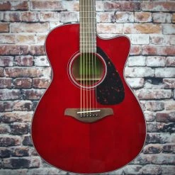Yamaha FSX800C Concert Cutaway | Ruby Red Finish Guitar