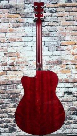 Yamaha FSX800C Concert Cutaway | Ruby Red Finish Guitar