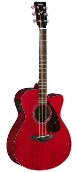 Yamaha FSX800C Concert Cutaway | Ruby Red Finish Guitar