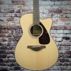 Yamaha FSX800C Natural Acoustic-Electric Guitar | Natural Spruce