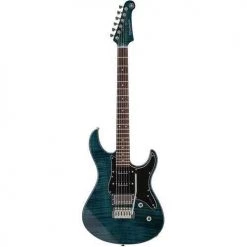 Yamaha LIMITED EDITION Double-cutaway With Flame Maple Top | Indigo Blue Guitar