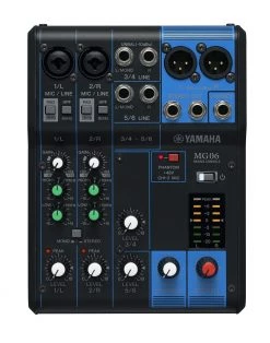 Yamaha MG06 6-Channel Pro Audio Mixer