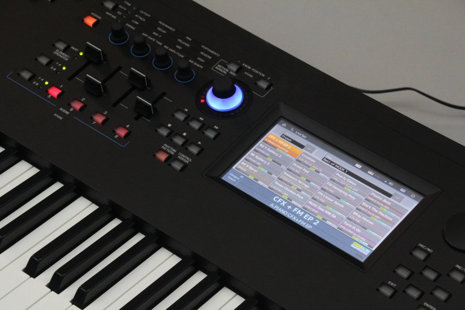 Yamaha MODX Series Synthesizer Keyboard | 88 Key Keyboard Synthesizer 4 Yamaha MODX Series Synthesizer Keyboard | 88 Key Keyboard Synthesizer