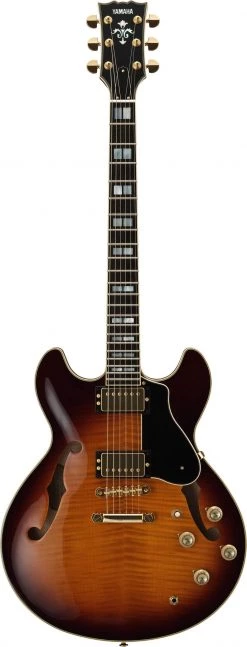 Yamaha SA2200 Hollow Body Electric Guitar | Brown Sunburst