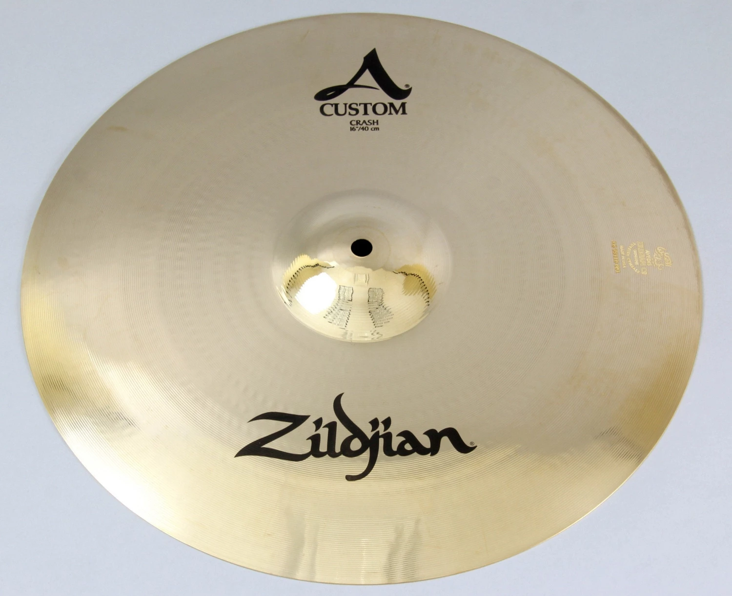 Cymbals Zildjian A20514 16" A Custom Crash Cymbal 3 Cymbals Zildjian A20514 16" A Custom Crash Cymbal